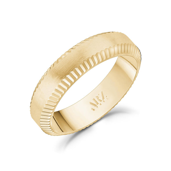 6mm Beveled Edge Engravable Band