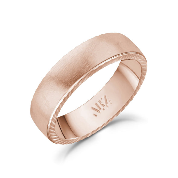 6mm Matte Flat Engravable Band