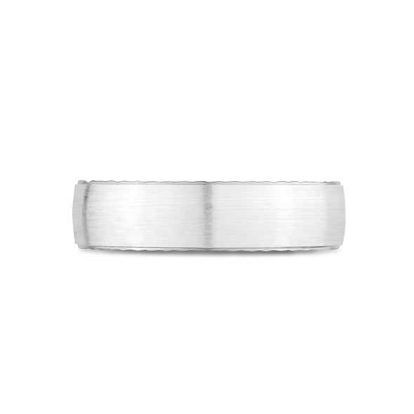 6mm Matte Flat Engravable Band