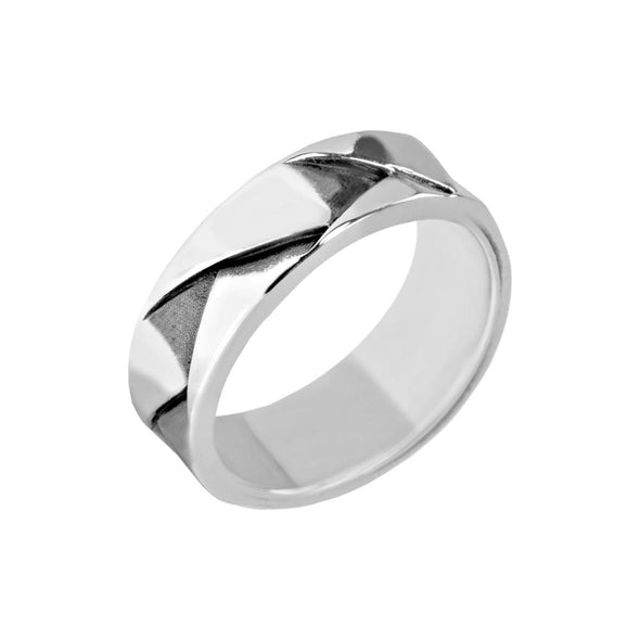 7mm Carved Engravable Ring