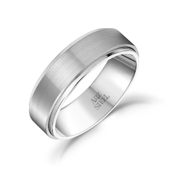 7mm Engravable Matte Band