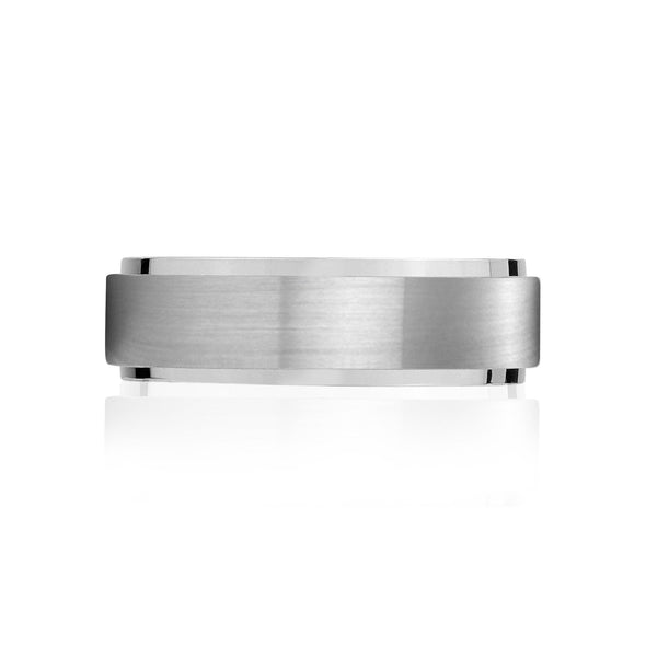 7mm Engravable Matte Band