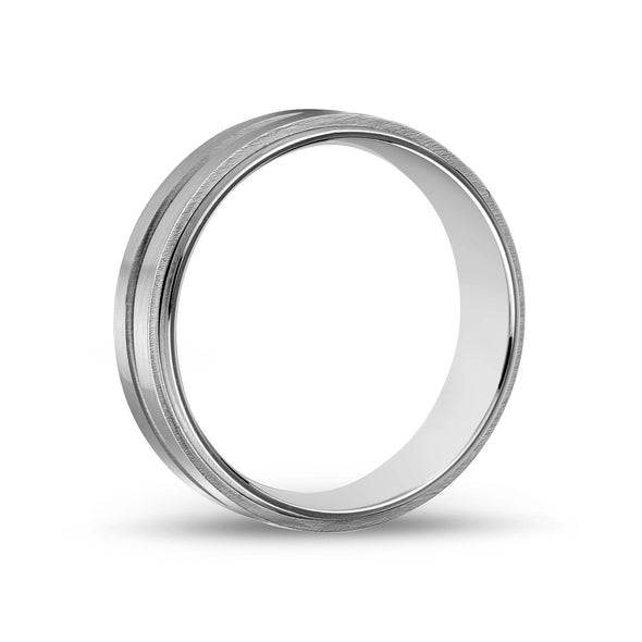 7mm Matte Steel Engravable Band