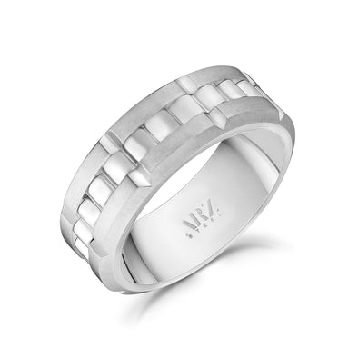 8mm Engravable Spinner Band