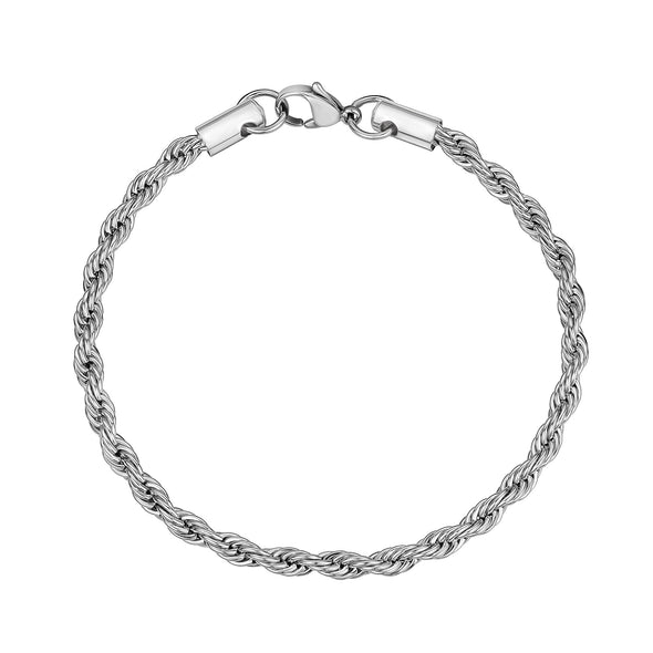 4mm Rope Chain Bracelet