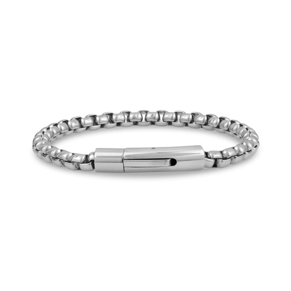 5mm Round Box Link Bracelet