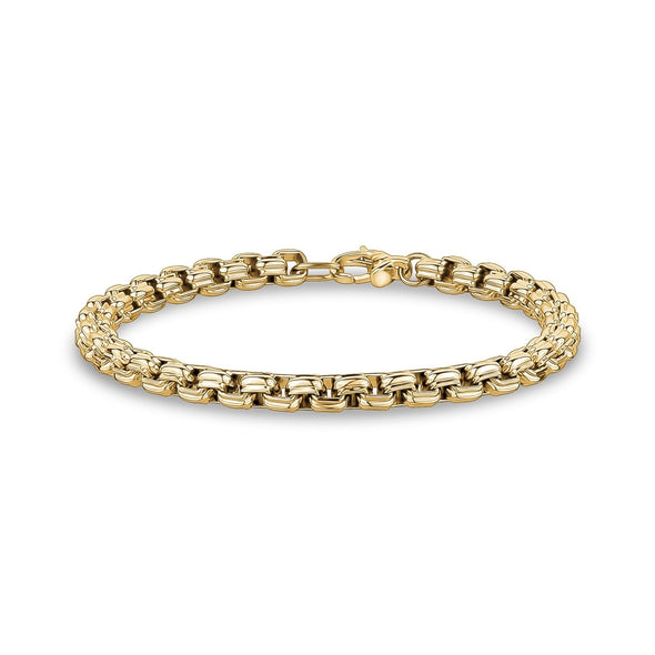 6mm Round Box Designed Link Bracelet