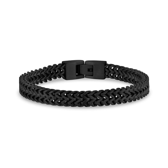 Double Franco Link Matte Bracelet