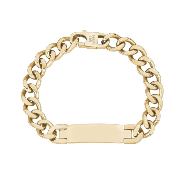 9.5mm Cuban Link Engravable ID Bracelet