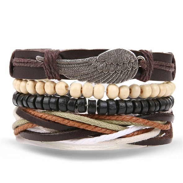 Multilayer Leather Bracelets