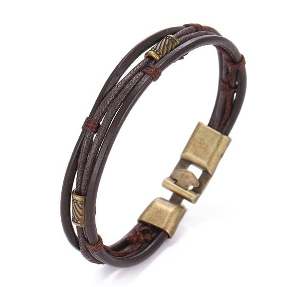 Multilayer Leather Bracelets