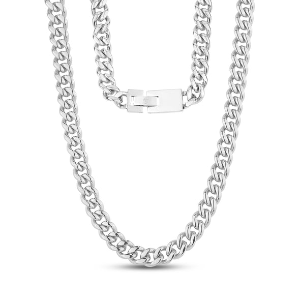 8mm Engravable Cuban Link Chain